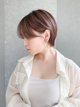 ロンド レグリーズ 立川(Lond leglise) 【山方　直也】大人かわいい×マッシュショート×耳かけ×美髪