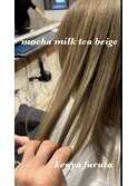 モカミルクティーベージュ