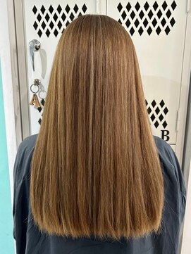 マティーナ ヘアー 池袋(Matina hair) 【艶感キャラメルベージュ】20代30代40代