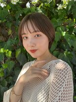 ディフィーアトリエ(defi atelier)&nbsp;透け感溢れる小顔ショートボブ