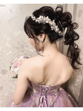 セットサロン ベル(Belle) 編み下ろしポニー