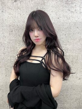 イキ 表参道(iki omotesando) ミディアムヘア/スラッシュ/グレージュカラー/デザインカラー