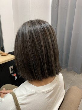 テーラヘアー 蘇我2号店(TELA HAIR) コントラストハイライト×グレージュ 【TELAHAIR蘇我2号店】