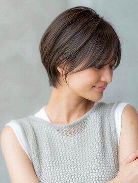 イオ 本厚木(io) グレージュカラーショートフルバンク似合わせカットイメチェン