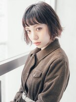 フィルムス 横浜(FILMS)&nbsp;ハッシュカット/フルバング/似合わせカット/レッドブラウン