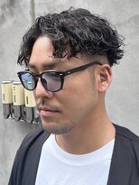 メンズココ 清澄白河店(MENS COCO)&nbsp;ツイストパーマツイストスパイラルパーマツーブロック刈り上げ