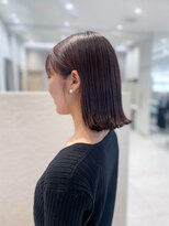 シュク 高円寺(SYUK)&nbsp;SYUK kazu 【高円寺 顔まわりカット 髪質改善 ハイライト 】