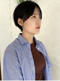 大人可愛いマッシュショート　20代30代40代
