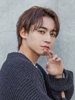 【メンズstyle】ベリーショートニュアンスパーマグレーベージュ
