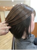 【立川 ショートボブ インナーカラー 20代30代40代50代60代】