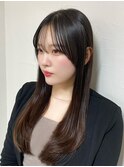 顔周りカット 髪質改善トリートメント【UPTOGLOSS】