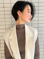 ラウンジ モリオ イケブクロ(Lounge MORIO Ikebukuro) 【morio】池袋　美容室　ショートヘア　黒髪♪