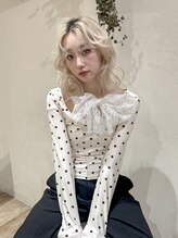 ゼスト 中野店(ZEST) 【ZEST中野】ハイトーンと相性◎パーマ風コテ巻き