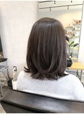 毛先レイヤーワンレングス/軽やか毛先/外ハネOK/髪質改善/馬橋