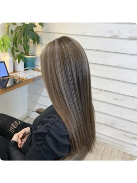 フレリス(FreRis) ナチュラルハイライト【守谷/ブリーチ/ハイライト】