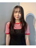 レイヤー/顔まわりレイヤー/前髪カット