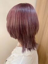 ユキオグループ グラン(yg GRAN) 大人可愛い◎ピンクウルフくびれ透明感ミディ