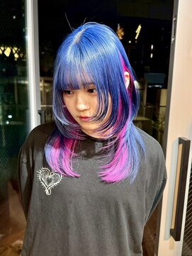 ヌル 神宮前店(Null) インナーカラー/デザインカラー/ブリーチカラー/神宮前/表参道