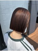 ◆切りっぱなしボブ ~顎ライン~