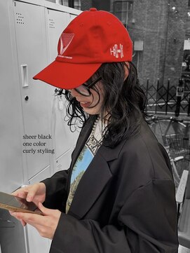 フランチェスカドット(francesca.) ura / sheer black