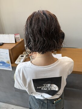 エマピボット 中川本店(EMA PIVOT) ゆるふわボブパーマ