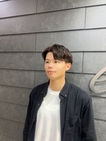 エント(ent)&nbsp;明るめブラウン×センターパート