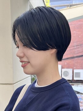 ニコ トウキョウ(nico TOKYO) 20代30代前髪なしショートハンサムショート丸みショートレイヤー