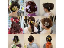 卒業の学生さん、先生方、親御さん、ご予約承っております♪