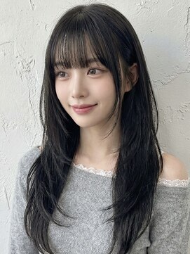 顔周り/レイヤーカット/韓国/前髪カット/新越谷/南越谷