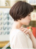 かきあげバングリタッチカラーマッシュショートA4北浦和30代40代