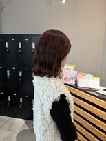 アイリー 名古屋(A/LEE)&nbsp;暖色カラー/ブリーチ無しボルドー