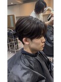 人気No.1毛流れセンターパート