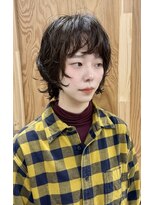 イン(in.) くせっ毛風パーマ/ウルフヘア