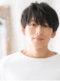 20代30代アッシュブラックナチュラルビジカジマッシュb仙台愛子