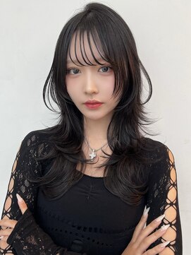 ロンドイディールバンダイ 新潟万代(Lond ideal) ハッシュカット×グレーブラック