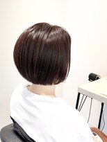 ストフ(stof)&nbsp;ショートカット/ショートボブ/パープルカラー