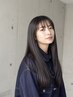 美髪改善ストレート【女性限定】カット+酸性ストレート¥30800→23500