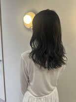 ルーム(room)&nbsp;毛先が透けるブルーグレー