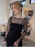 カチモリヘアアレンジ