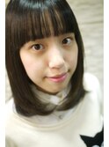 ストレートヘアー