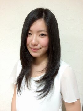 ズーカヘアー(Zu cA HAIR) Zu-cA 黒髪で決まる♪黒髪ナチュラル愛され艶ストレート