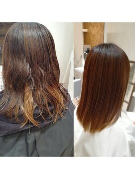 ヘアアンドスパ スロー(hair&spa slow) 縮毛矯正