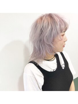 クラン(clan) clan<シルバーアッシュ美髪グラデーションカラー