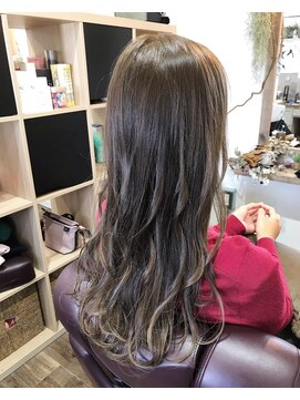 カットアンドリラクゼーション ニコリ(Nicoli) 赤み激減!ハイトーンカーキベージュ