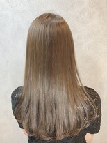 ヘアサロンM 新宿&nbsp;外ハネボブ/アッシユブラウン/ネオウルフ/デザインカラー