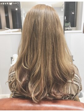 ルクス ヘア パートナー(Luxe HAIR PARTNER) インナーカラー×ペールピンク