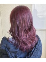 ラべリー 池袋(LOVELEY)&nbsp;レッドヴァイオレット　ヘアカラー　【池袋】