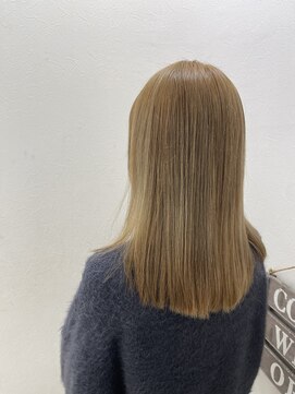 ミント バイ フォルテ(mint by FORTE) ハイトーンベージュアッシュ