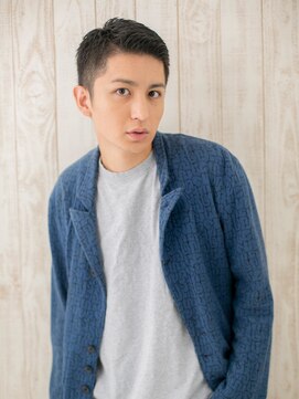 メンズヘア ビーセカンド 草加店(MENS HAIR B-2) スタイリッシュな男前サイドパートオシャレボウズK