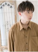 男前に仕上げる！抜け感ツーブロックマッシュJ